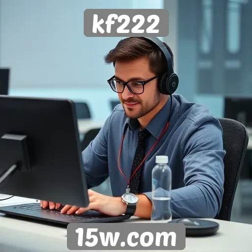 Suporte ao cliente disponível no kf222