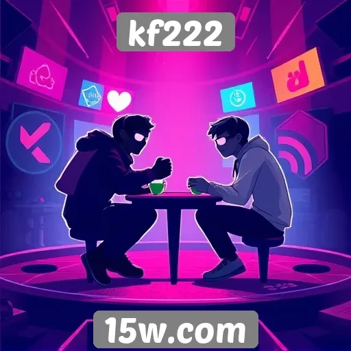 A comunidade de jogadores no site kf222