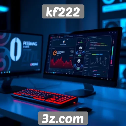 Visão geral das funcionalidades do site kf222